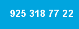 925 318 77 22 925 318 77 22